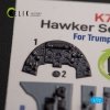 KELIK K72153 Hawker Sea Fury FB.11 - interior 3D decals for Trumpeter kit 1/72